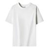 Pure Cotton Vintage Round Neck Short Sleeve Solid Color Half Sleeve T-shirt Men