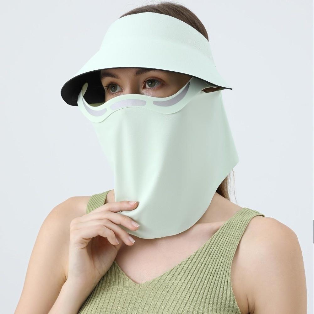 Detachable Sun Protection Mask Breathable UV Protection Mask New Full Face Mask  Fishing