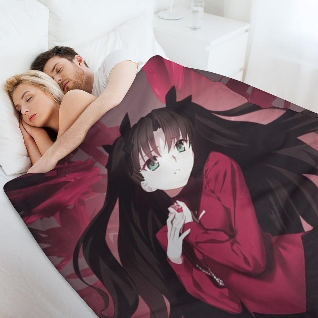 Тосака Рин 2 Плед Винтажный плед для кровати Постельное белье Спальный мешок Одеяла