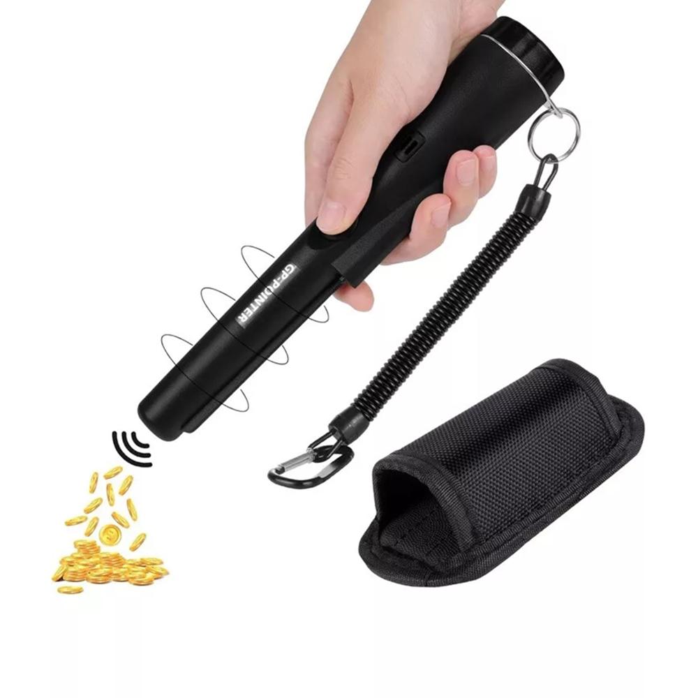 Treasure Hunter Handheld Metal Detector Pinpointer Pointer Probe Anti-scratch Metal Pinpointing Waterproof 360 Degree Scan 3