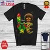 LOVE, Adorable Juneteenth Custom Name Black Afro Boy, Strong Hands African Shirt