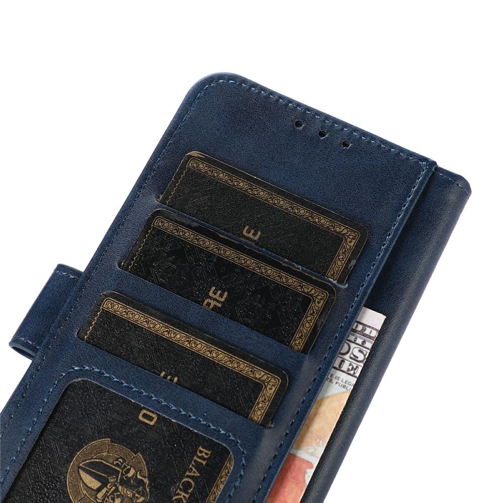 Wallet Case for Edge 70 Fusion+ 5G - Leather/PU, Blue