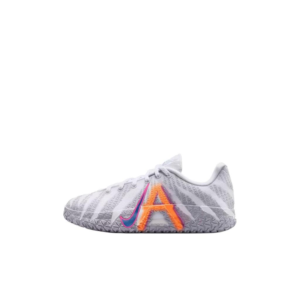 Nike Ja 3 GS Light Show Kids Sneakers Grey White Star-Blue IB4773-100