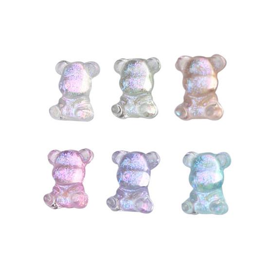 Изысканные стразы для ногтей, глянцевая смола, долговечная