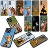 Animal Giraffe Cover Phone Case for Xiaomi Redmi 15C 15 A4 A5 9A 9T 10A 10C 9C NFC 14C Note 11 9 10 Pro 8T