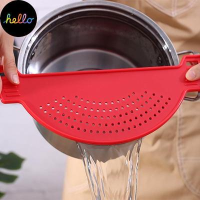 Креативная пластиковая сливная корзина для мытья рисового фильтра, герметичная перегородка, кухонный гаджет, горшок, боковой слив