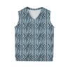 Мужская мода принтованный жилет с V-образным вырезом без рукавов трикотажный пуловер