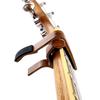 WINGO Capo Professional Ukulele Capo Soprano Concert Rosewood One-touch Baritone, Color.