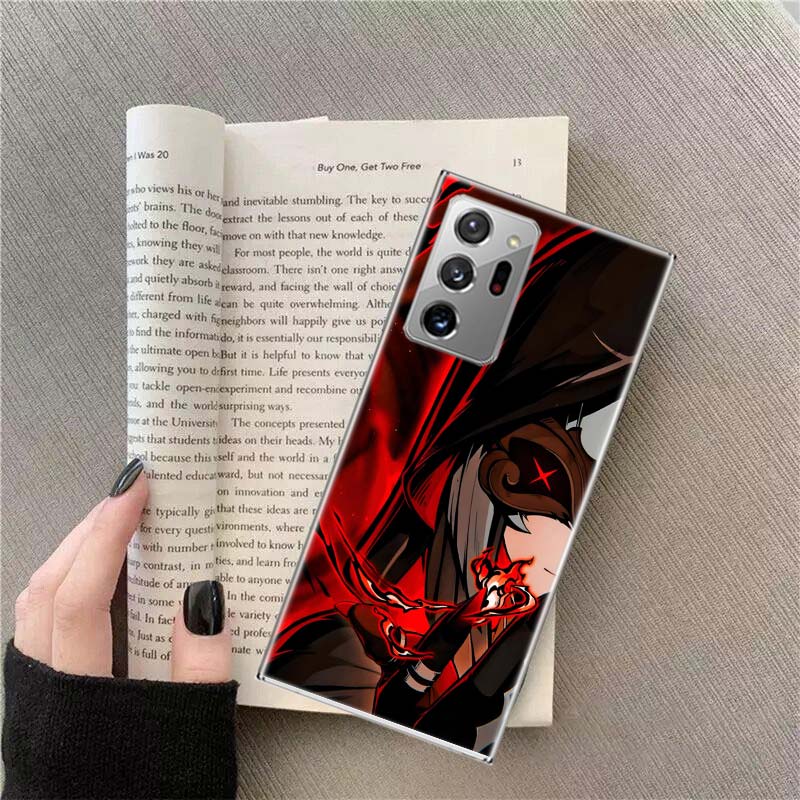 Чехол для телефона Arlecchino Genshin Impact для Samsung A15 A25 A35 A55 A13 A23 A33 A53 Galaxy A05S A51 A71 A41 A70 A50 A40 A21 A31 A03