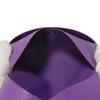 Used 9212 Calvi 7946 Chevre Mysore goatskin bag with gold-stamped logo and purple snap buttons. Excellent condition.
