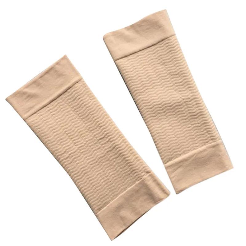 1 pair Ladies' Elastic Compression Arms, Highlighting Sleeves, Slimming, Weight Loss,Elbow Massager, Arm Wrapping Sun Protection