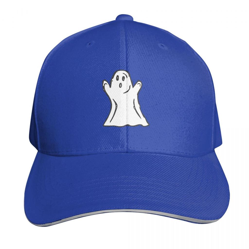 Cute Spooky Ghost Baseball Cap Kids Hat Uv Protection Solar Hat Icon winter hats for Unisex Designer Unisex Womens