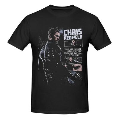 Girl Dinner Chris Redfield Retro T Shirts Graphic Y2k Gifts Crewneck Tshirt For Unisex Wounisex Clothing