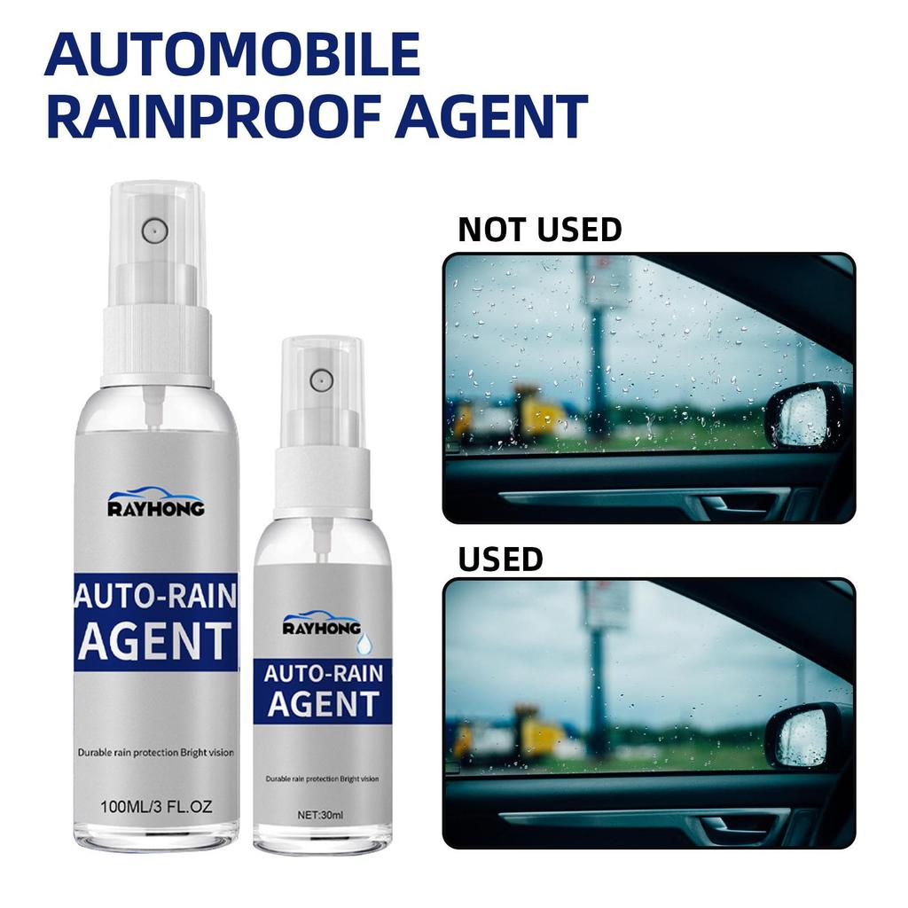 RAYHONG Automobile Rain Repellent Anti-fog Agent Windshield Rain Anti-fog Car Paint Polish Water Repellent Coating Agent