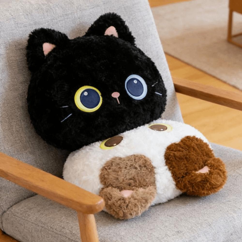 Home Decoration Stuffed Cat Pillow Bedroom Sofa Cat Throw Pillows Children's Pillow Toys