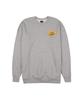 CREAM SODA LAB Human Highlight Sweatshirt Small Heart Gray Yellow