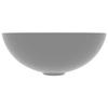 VidaXL Bathroom Sink Round Countertop Washbasin Toilet Hand Basin Kitchen Cosmetic Room Home Interior 146982