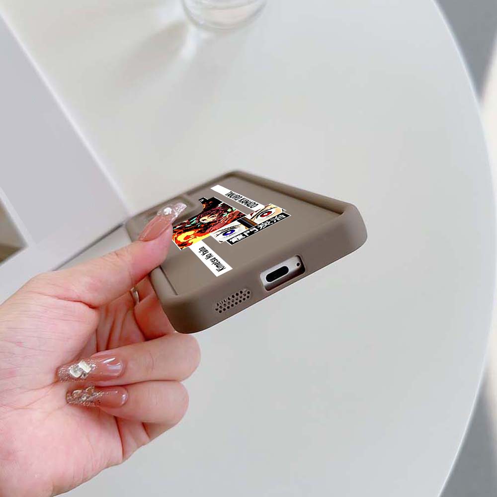 Чехол для телефона Sky Eye Ladder для iPhone 15 Samsung A24 Huawei Honor 90 Xiaomi Redmi Note 11 Infinix Realme Angel Eye Мягкий чехол NY2 Anime Demon Slayer