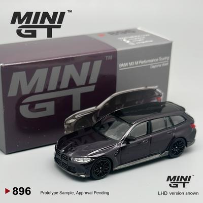 MINIGT 896 BMW M3 M Performance Touring Фиолетовый Дайтона Пурпурный 1:Модель автомобиля из сплава 64