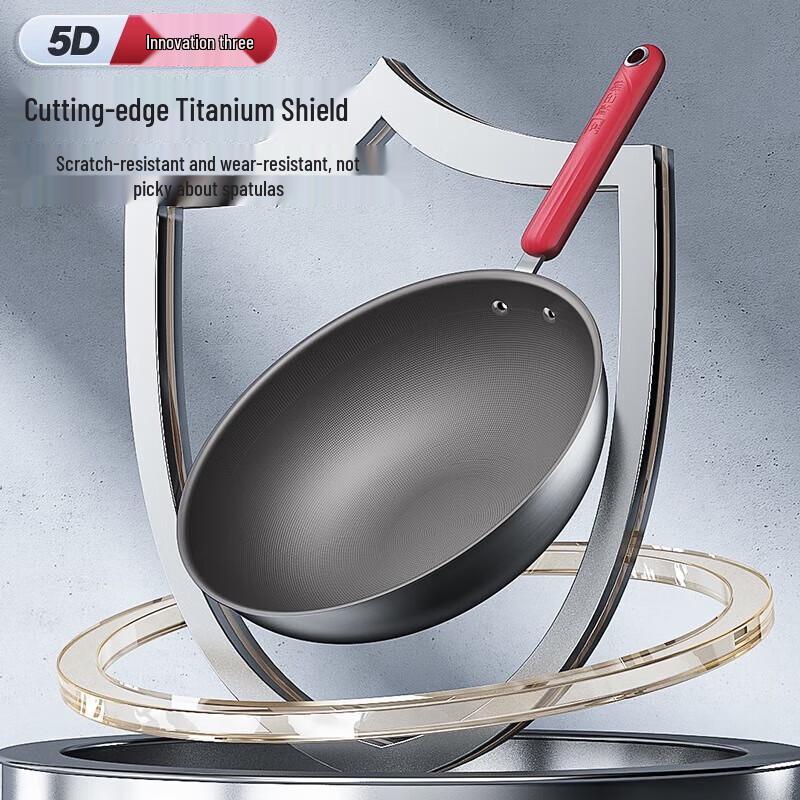 Kangbach Titanium Shield Non-Stick Wok (32cm)