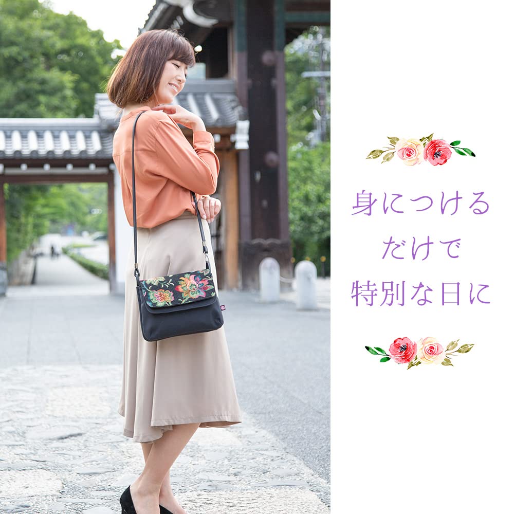 Сумка через плечо для японского Gobelin Birthday [crearekiki] для женщин, кроссбоди, маленькая, легкая, Япония, стиль, плетение, пошетт, макарон, 2way,