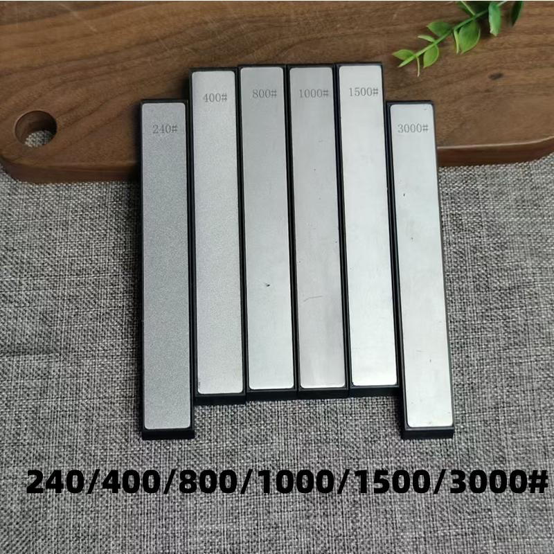 6pcs Diamond Sharpening Stone Knife Sharpener Replacement Fixed Angle System Grinding Bar Diamond Whetstone Oil Stone