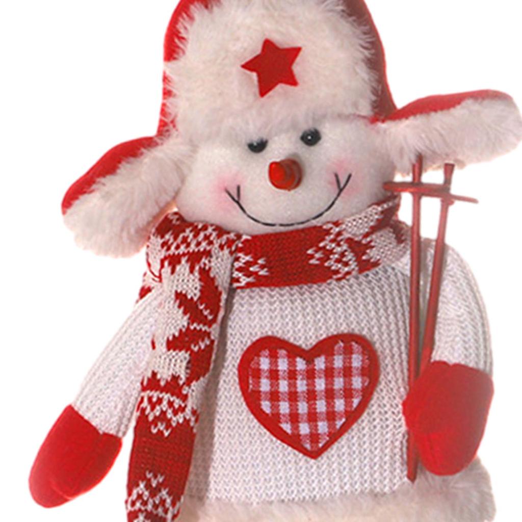 Рождественские эластичные куклы, удлиняющиеся ноги, фигурки, настольные украшения, Рождество