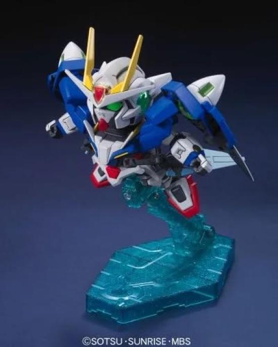BANDAI SPIRITS SD Gundam BB Senshi 316 Mobile Suit Gundam 00 00 Пластиковая модель Gundam Цветовая кодировка