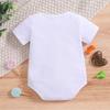 Боди для новорожденного с принтом «Папочка, я люблю тебя» из хлопка, комбинезон с короткими рукавами