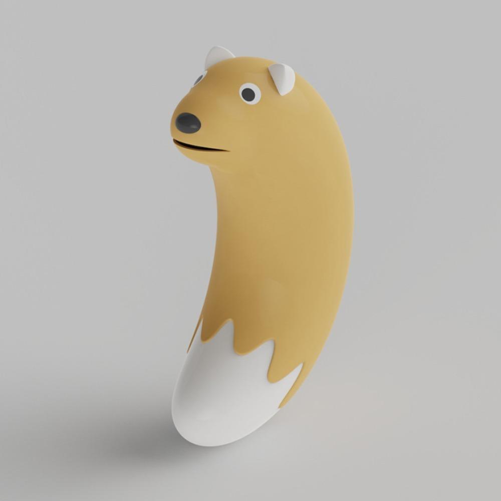 Cartoon Squeaky Latex Dog Toy Slow Rebound Chew Toy Fun Pet Teething Toy Dog Amusing Oneself