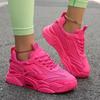 Женские кроссовки, новые модные сетчатые дышащие теннисные туфли для девочек на платформе для женщин, удобные легкие кроссовки для женщин