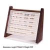 Walnut Jewelry Display Stand Set: Ring Tray & Necklace Mannequin