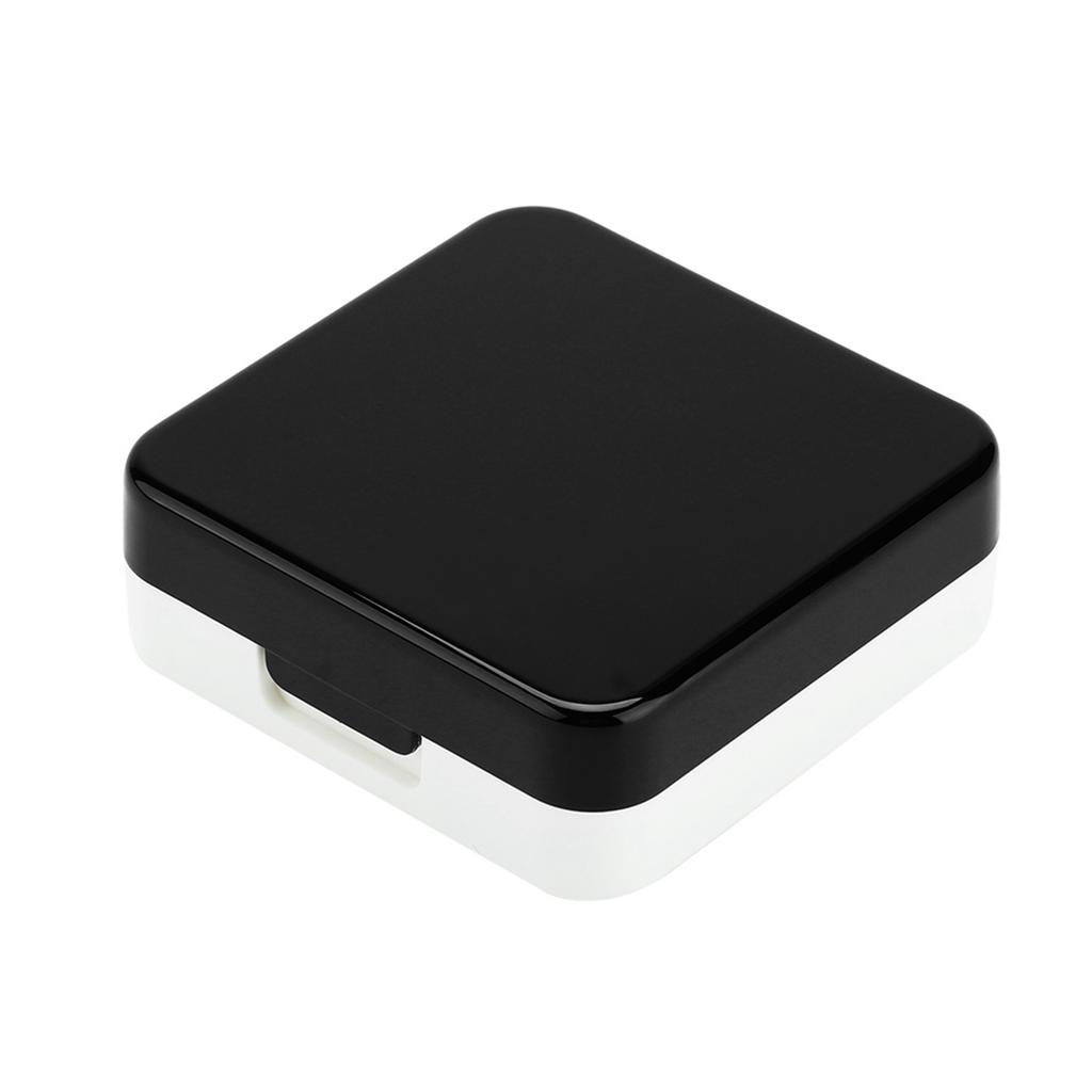 Reflective Cover Contact Lens Case Set Cute Lovely Travel Kit Box