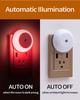 LED Night Lights EU/US/UK/AU Plug Wall Nightlight with Sensors Smart LED Night Light for Kids Room Baby Bathroom Night Lamp