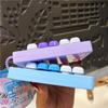 14-Key Fidget Keyboard Keychain Plastic Button Press Keychain New Keyboard Bag Charm  Couples Gift