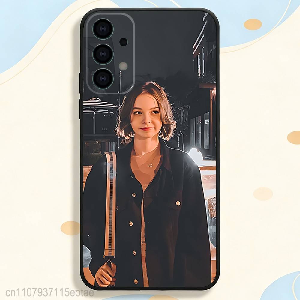 Чехол для телефона Emma Actress M-Myers для Samsung серии S s21 s22 s23 s24 s25 S26 FE Plus Ultra, мягкий ТПУ, приятный для кожи