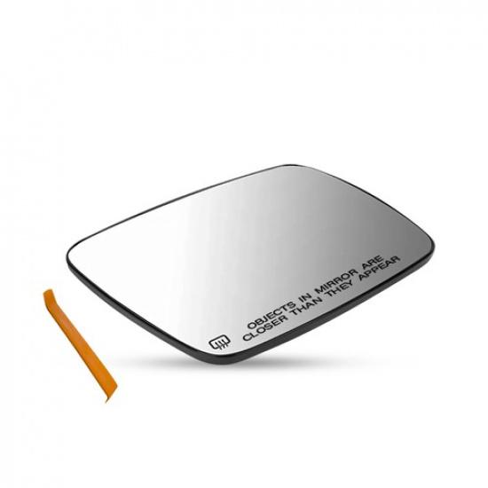 Exterior Mirror Glass Power Heated Passenger Side For 2009- Dodge Journey