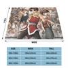 Genso Suikoden Лучшие RPG Одеяла винтажные игры Флис Смешные Теплые Пледы для Покрытия Кресла Украшения Дивана