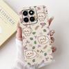 For Honor 200 Smart Case Honor X7C 4G Soft Liquid Silicone Flower Butterfly Bow Shockproof Cover for Honor Play 60 Plus Fundas