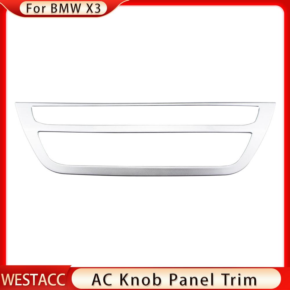 Центральное управление кондиционером, накладка панели кнопок переменного тока для BMW X3 G01 2018-X4 G02 2018- 