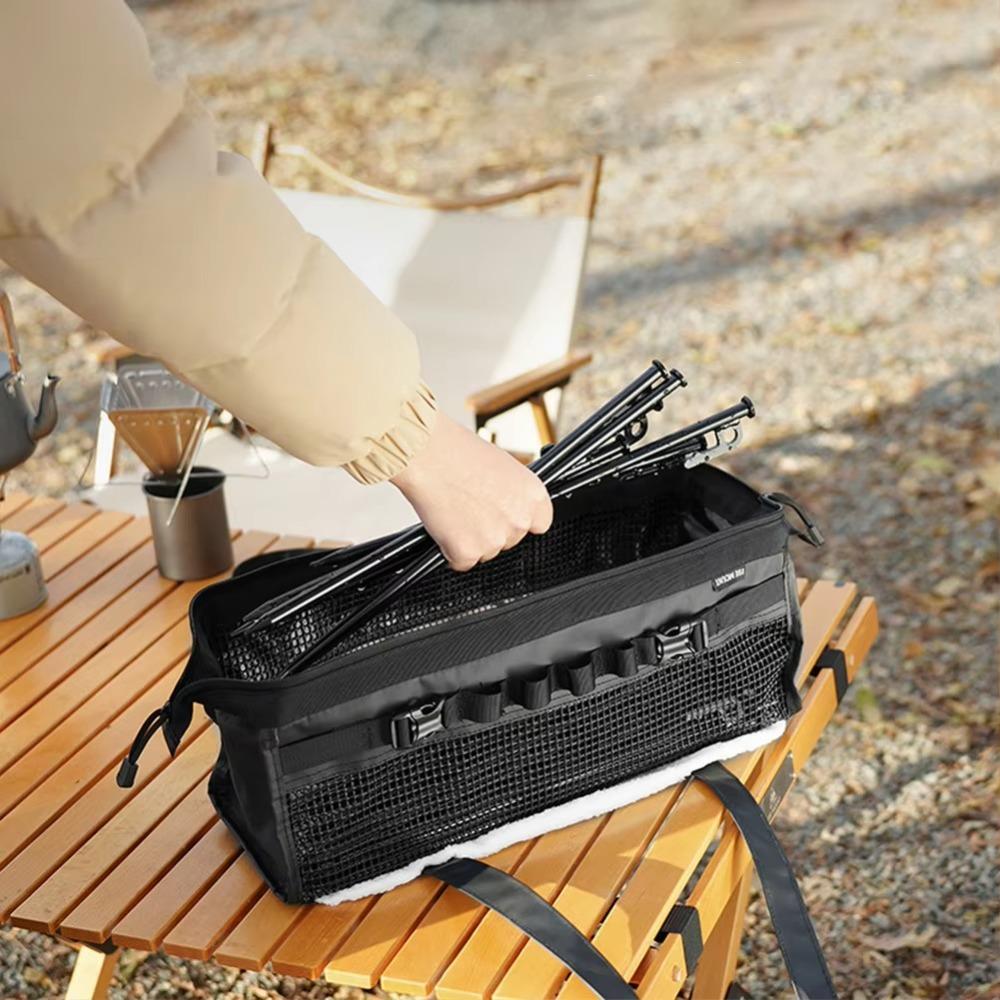 Сетчатая сумка для хранения гвоздей для кемпинговой палатки, дышащая сумка для хранения кольев для палатки, сумка для путешествий на открытом воздухе