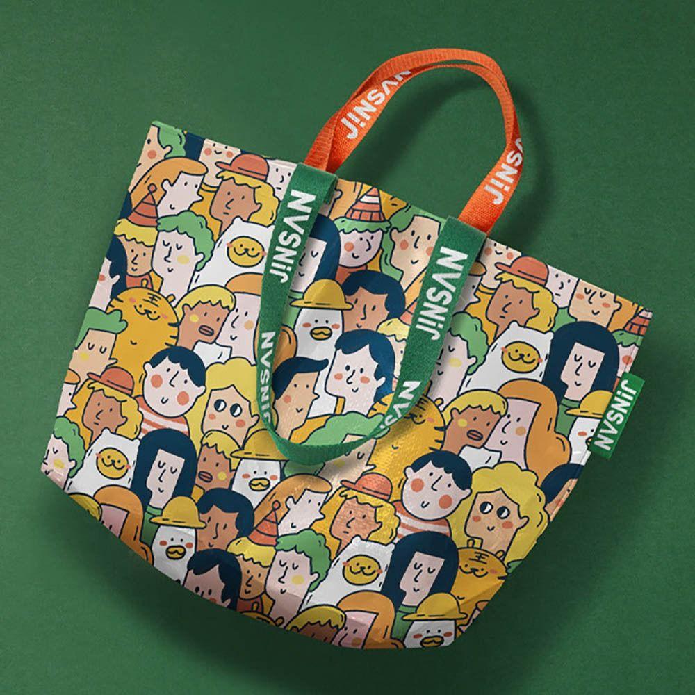 Ручная сумка-тоут большой вместимости, упаковочная сумка для хранения, креативная плетеная сумка-шоппер