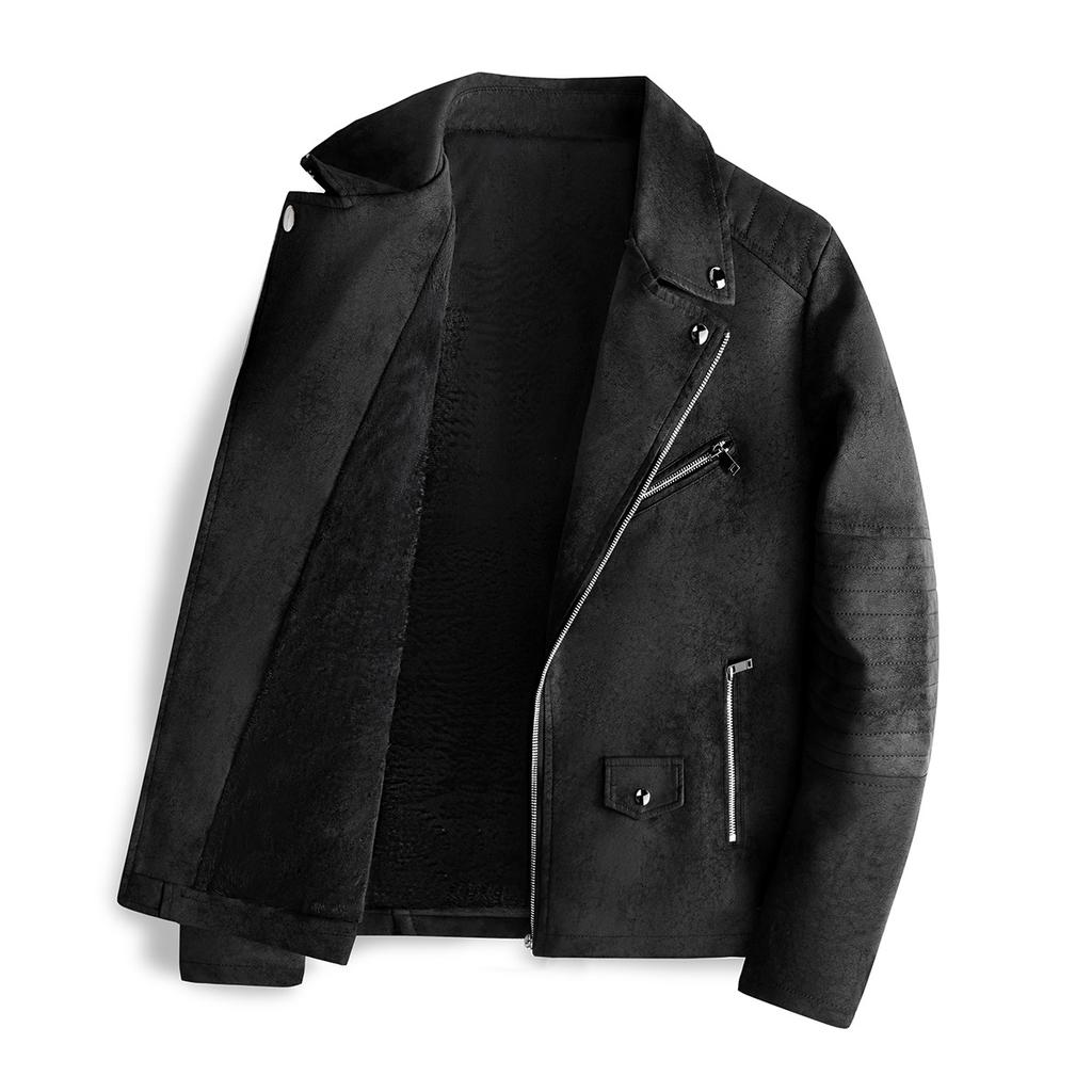 Ретро потертая короткая стираная кожаная куртка мужская короткая осенне-зимняя новая красивая мужская куртка куртка