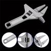 1PC Multifunctional Aluminum Wrench - Adjustable, Strong Grip for Bathroom Repairs, Fits 6-68mm Pipes and Valves