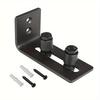 1 Set Smoothly Sliding Barn Door Bottom Guide Adjustable Floor Guide Roller