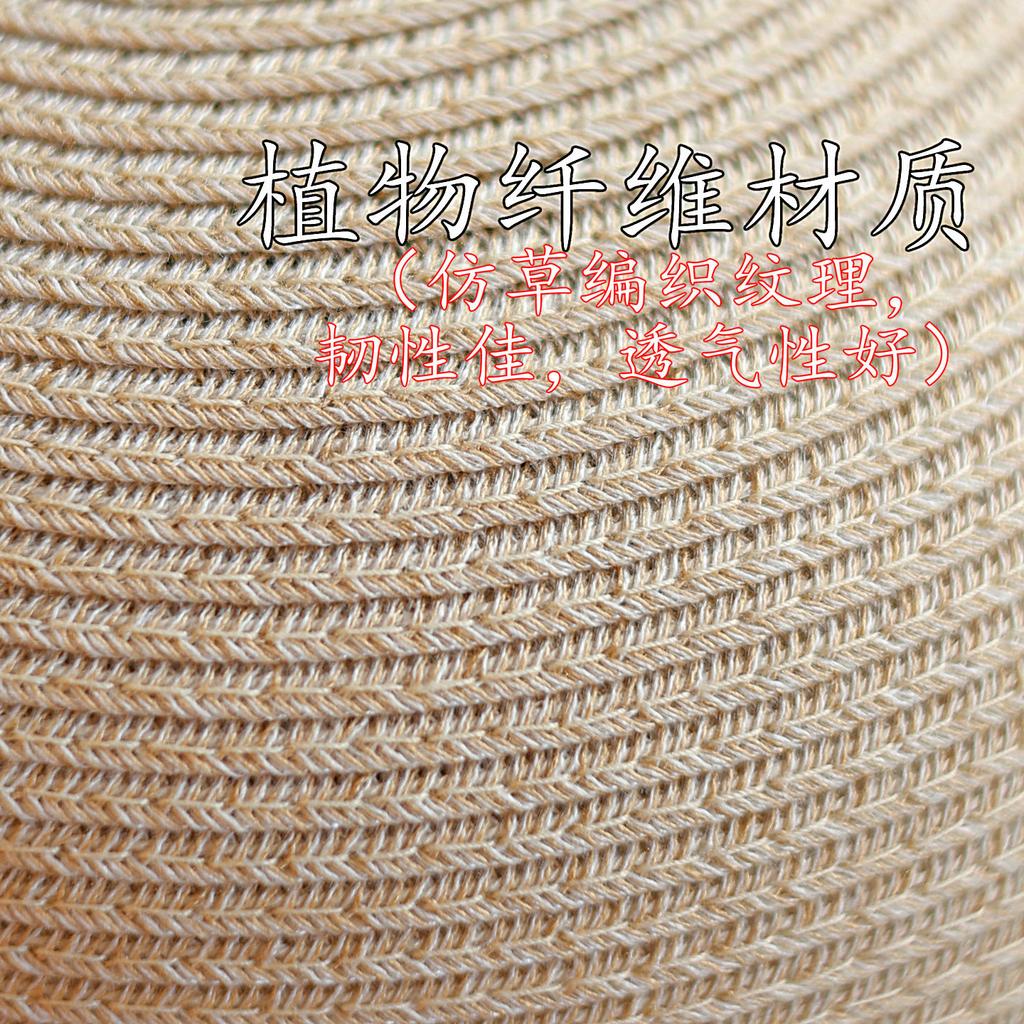 Elegant ribbon small standard French Hepburn wind basin hat women's fashion vacation sunscreen spring and summer fisherman hat