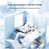 CangHua 3-in-1 Rechargeable USB Auto-Oscillating Desk Fan