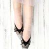 Women Dot Female Fashion Nylon Glass Stockings Tulle Socks Dress Socks