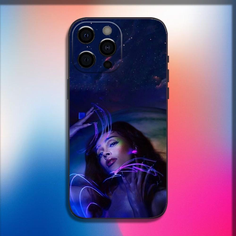 Чехол для телефона singer D-Doja Cat для iPhone 16,15,14,13,12,11,Pro,X,XS,Max,XR,Plus,Mini Мягкий черный чехол