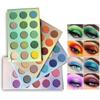Палитра теней для век Beauty Glazed 60 Color Makeup Eyeshadow 4-слойная вращающаяся, 1 шт.